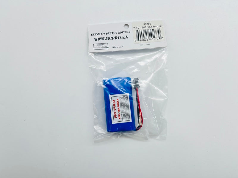 1501 7.4V 1200mAh Battery 1501-02