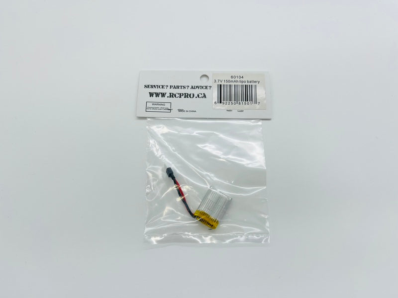 FX601 3.7V 150mAh Battery 60104
