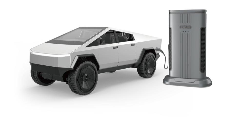 2.4G R/C Cybertruck with super charger 6611A