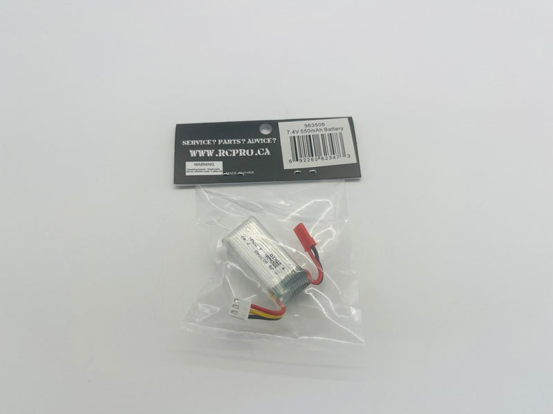 FX9635 7.4V 550mAh Battery 963506
