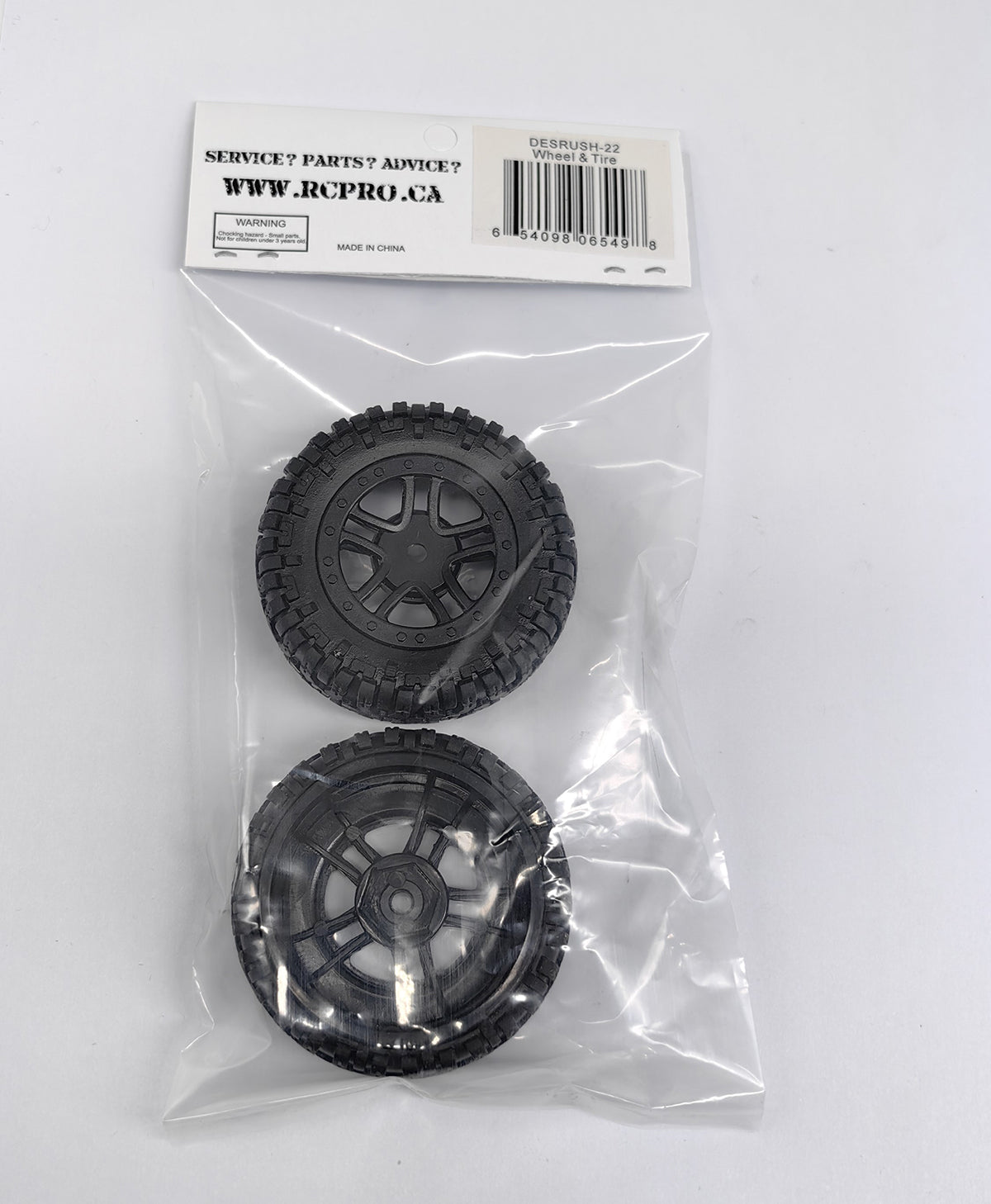 THRASHER Wheels and tires set(2) DESRUSH-22