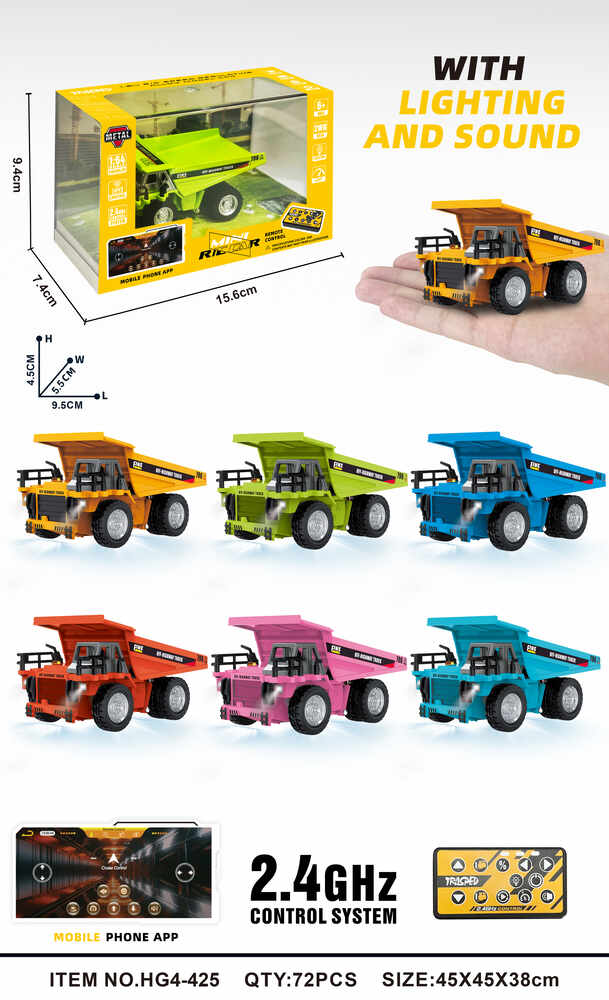 1:64 R/C Micro Dump HG4-425