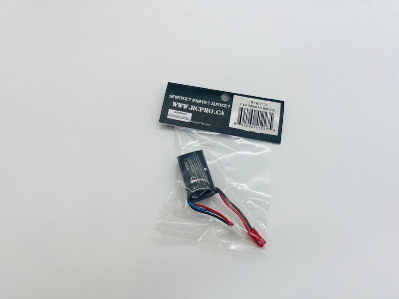 LR1801 7.4V 380mAh Battery LR180113
