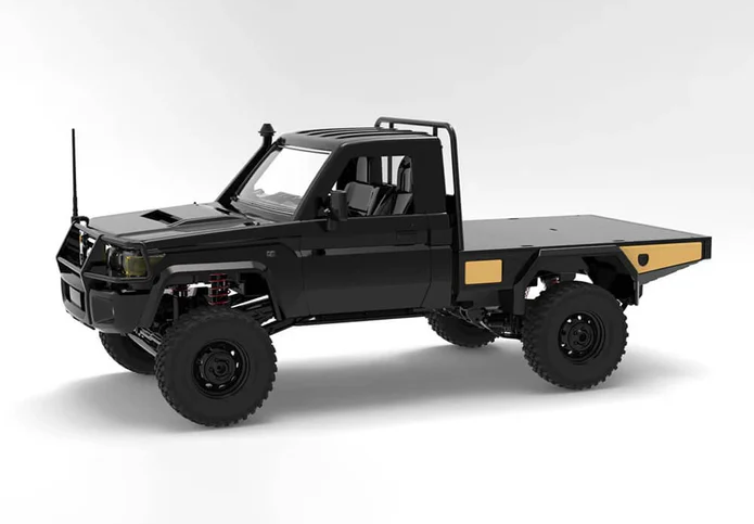 MN-82S 1/12 RC 4WD Toyota Land Cruiser LC74 truck - Upgraded version