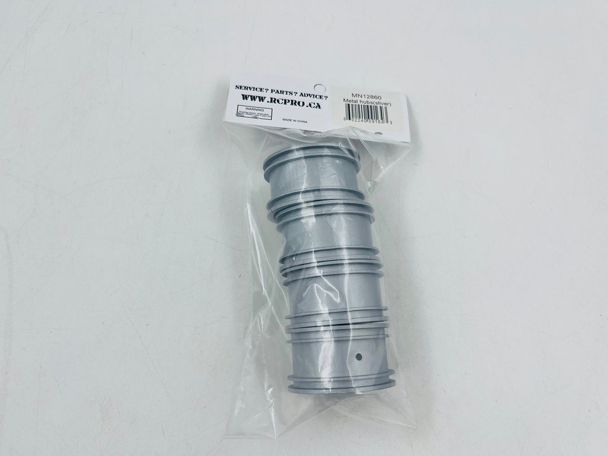 MN-128 Metal hubs(sliver) MN12860