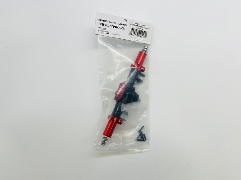 MN128/MN86 Rear axle assembly - Black MNU841RBK