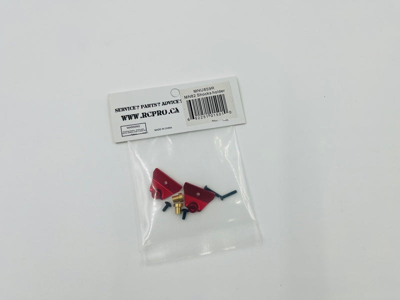 MN82 Shocks holder - Red MNU859R