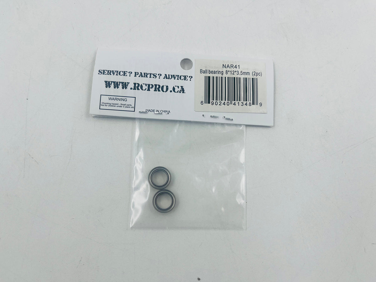 NARLY Ball bearing 8*12*3.5mm(2pc) NAR41