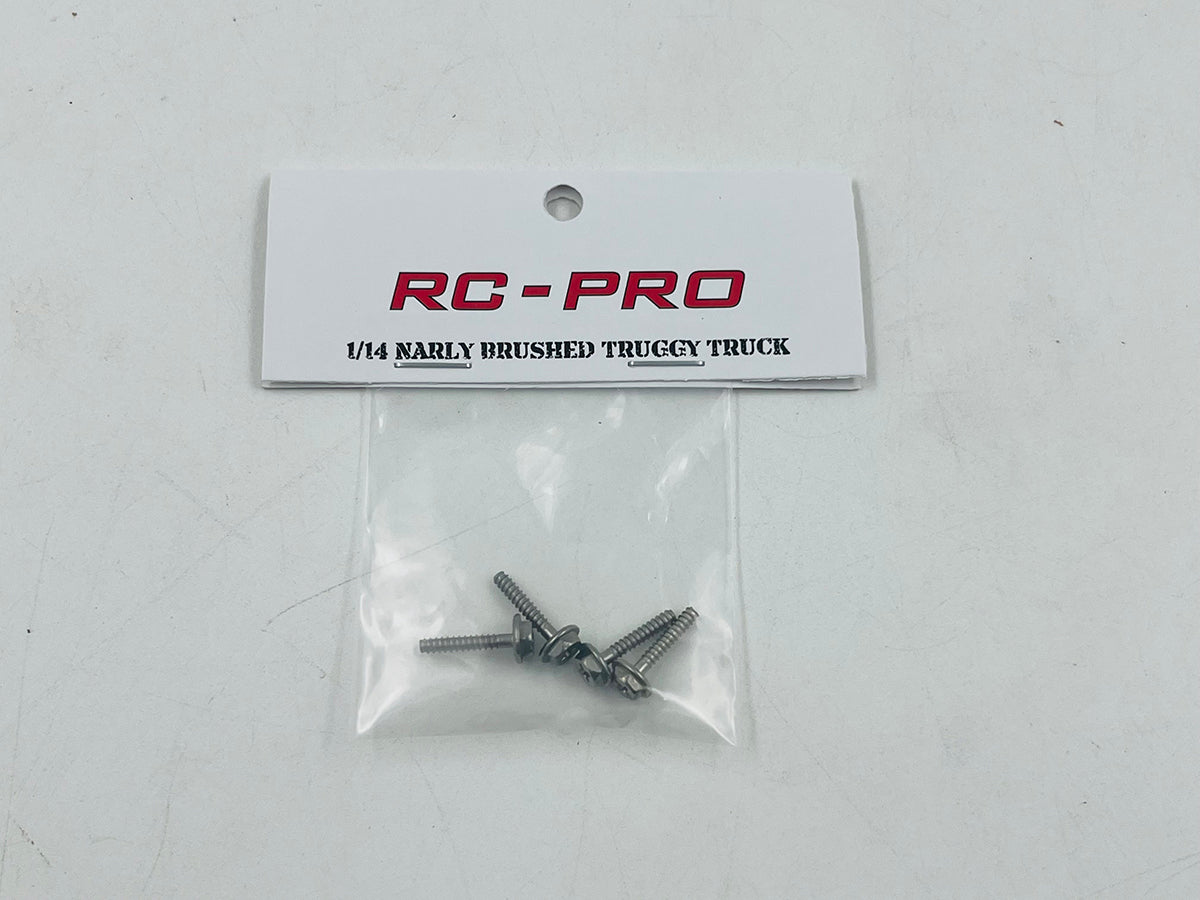 NARLY 2.6*15mm Hexagonal head (4pc) NAR65