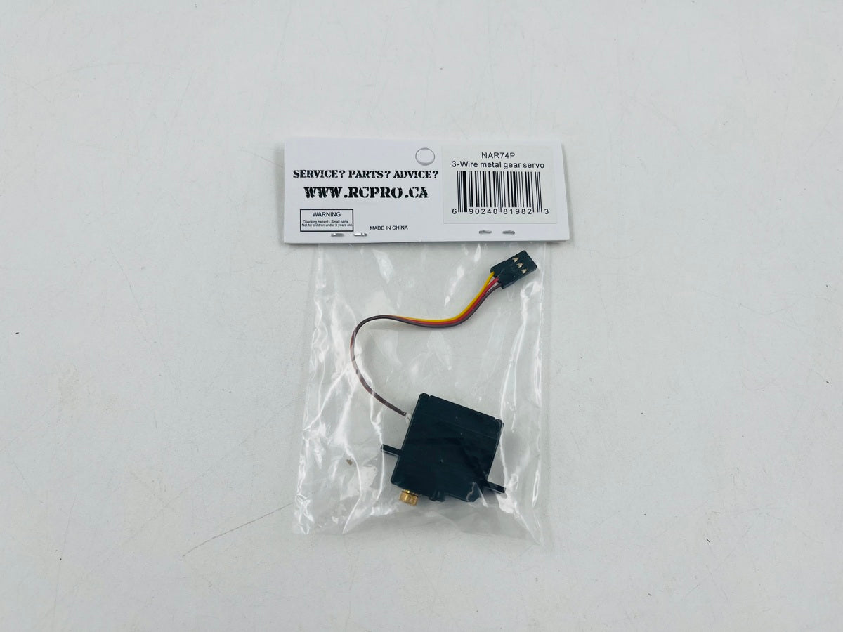 NARLY 3-Wire metal gear servo NAR74P