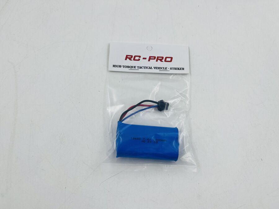 STRIKER 7.4V 1200mah Battery - SM3P plug P12003A