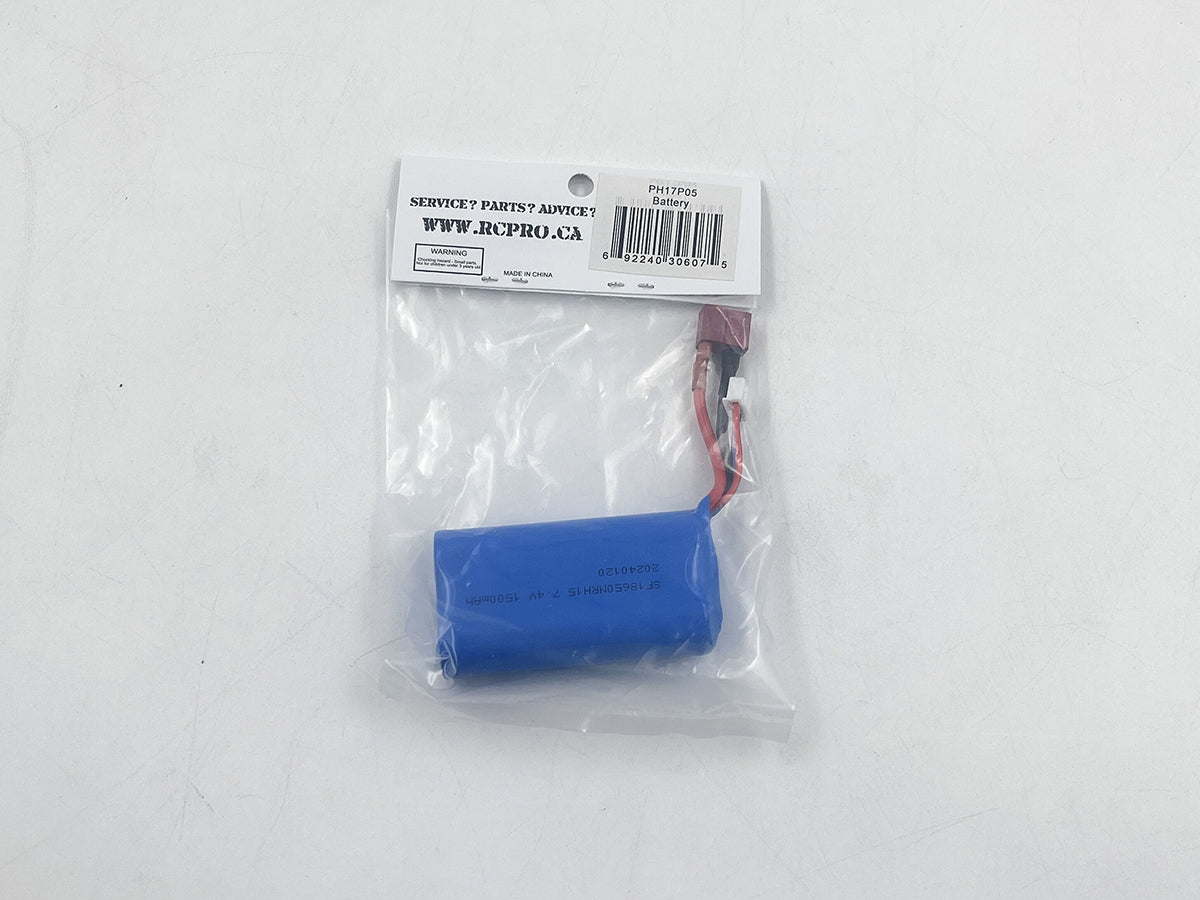 PHANTOM17PRO 7.4V 1500mAh li-ion Battery PH17P05