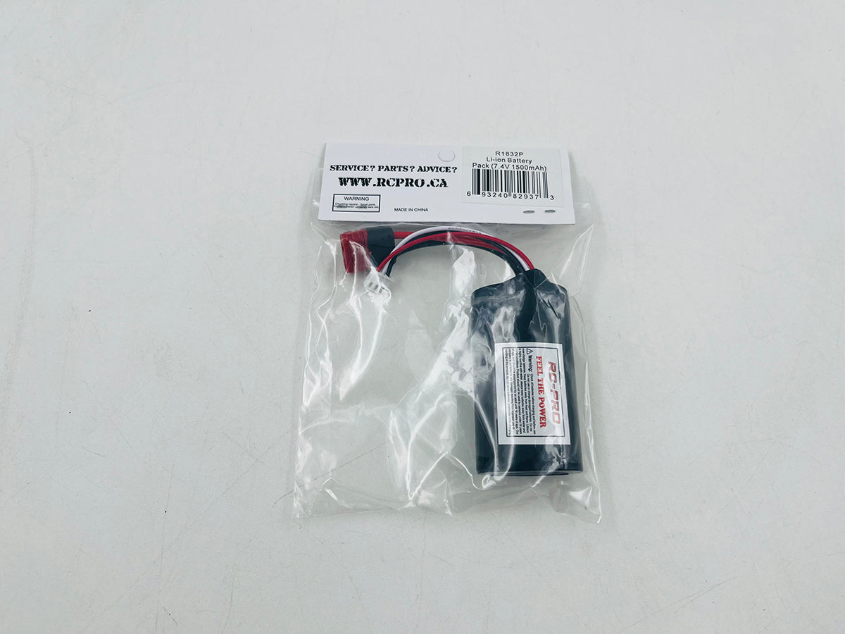 Li-ion Battery Pack (7.4V 1500mAh) R1832P