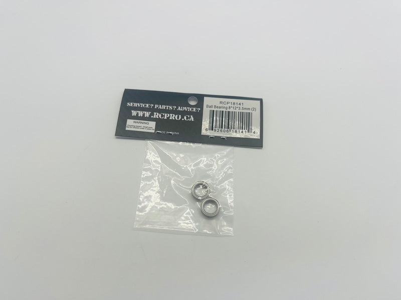 CRUNCHER Ball Bearing 8*12*3.5mm (2) RCP18141