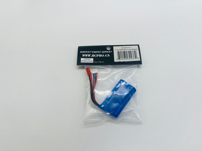 PIRANHA 7.4V 800mAh Li-ion battery RCP4117