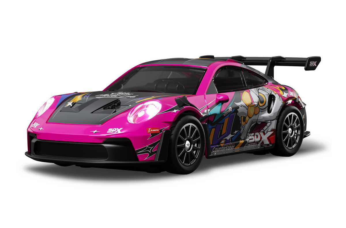 1/43 RC drift car metal - Porsche 911 GT3 RS - 4 Colors