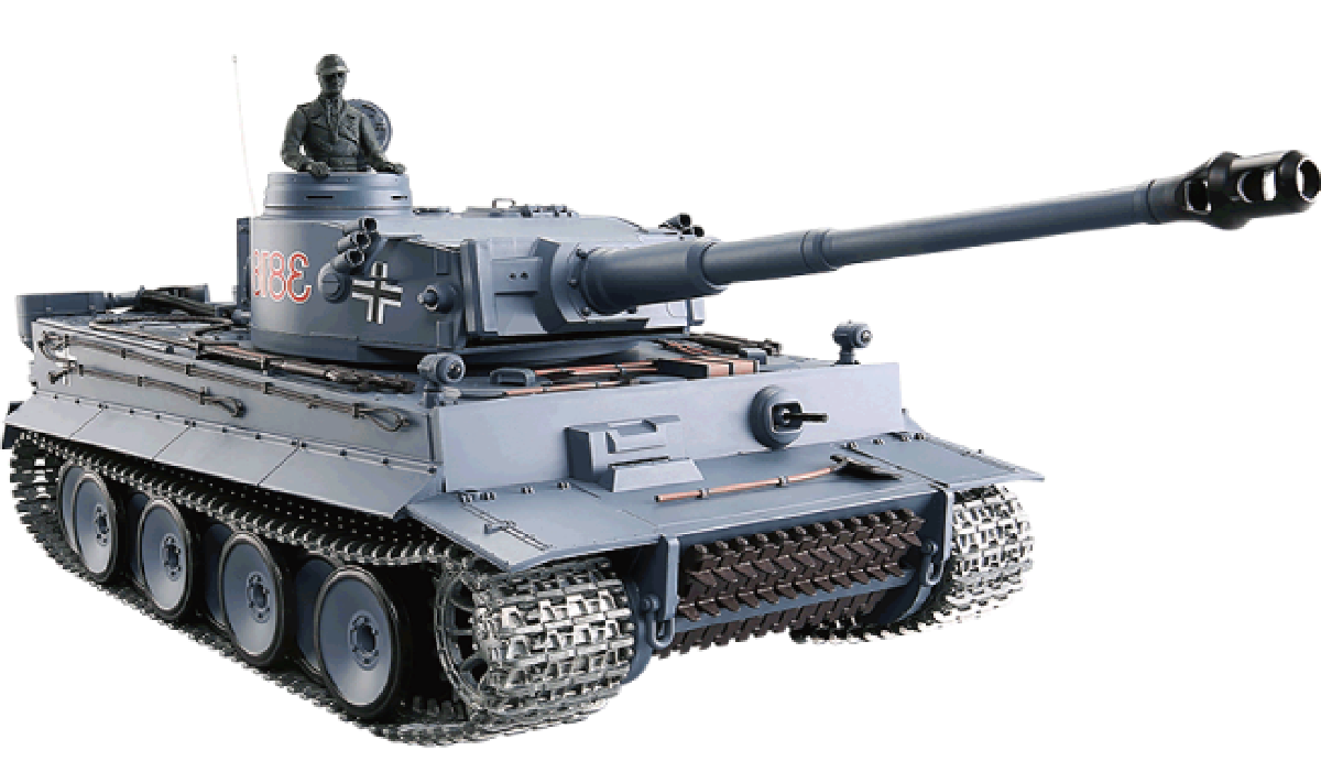 V7.0 1 16 German Tiger I RC Heavy Tank BB AND IR FULL PRO