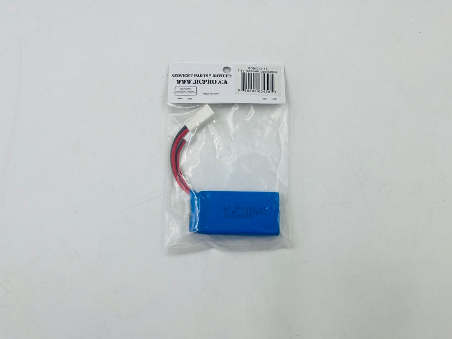 7.4V 1500mAh Battery SONIC19-15