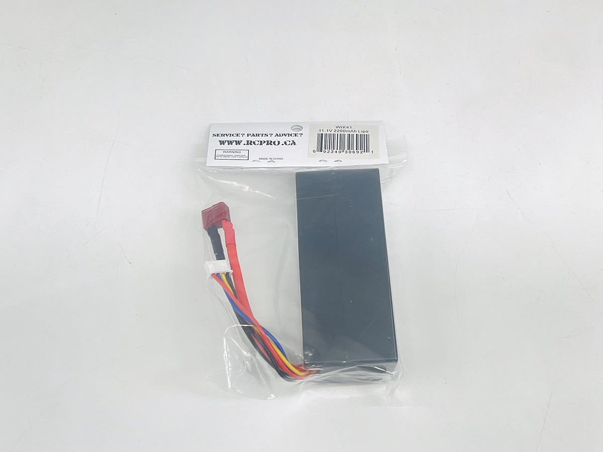 WIKKED 11.1V 2200mAh Lipo WIK41