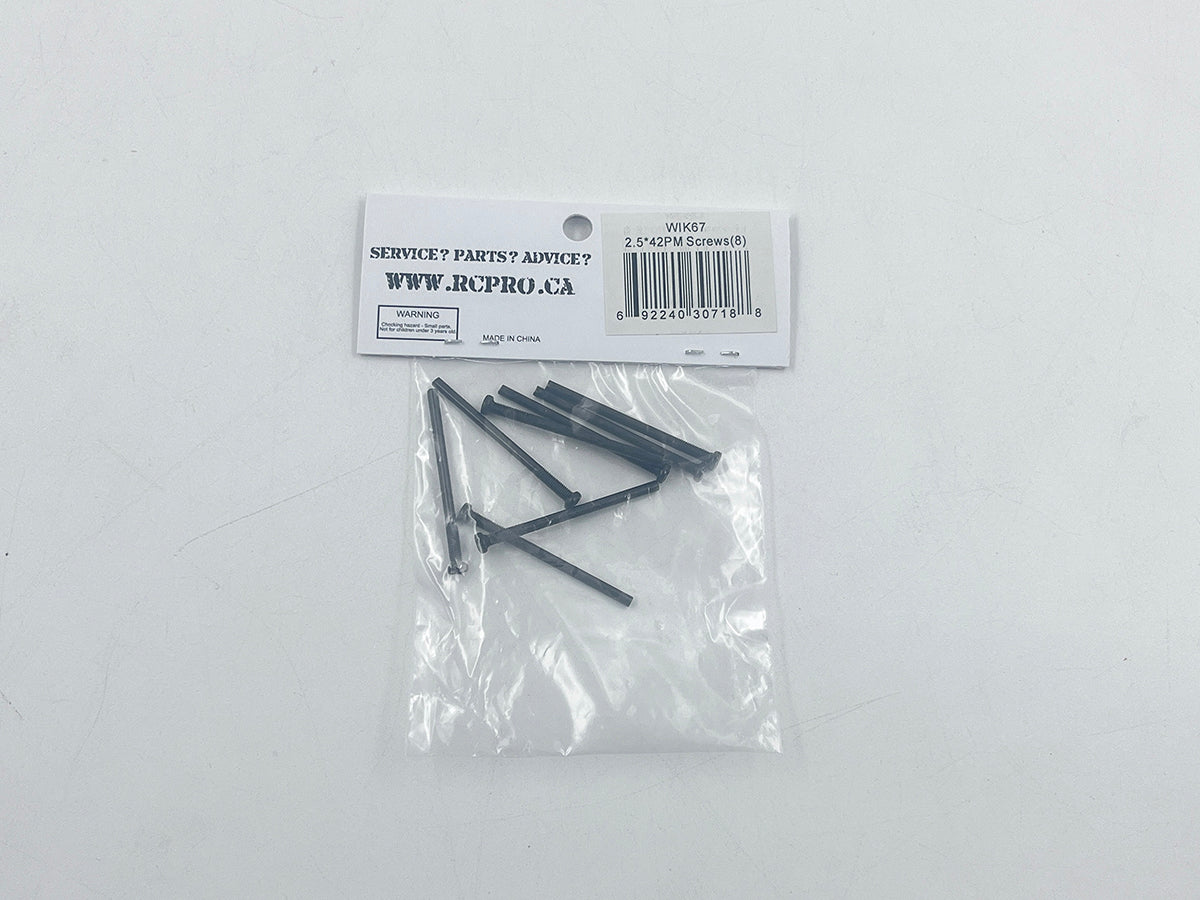 WIKKED 2.5*42PM Screws(8) WIK67