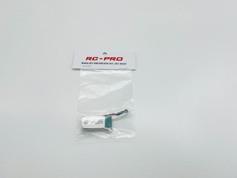 WAKEJET 3.7V 550mAh Lipo battery WJ07