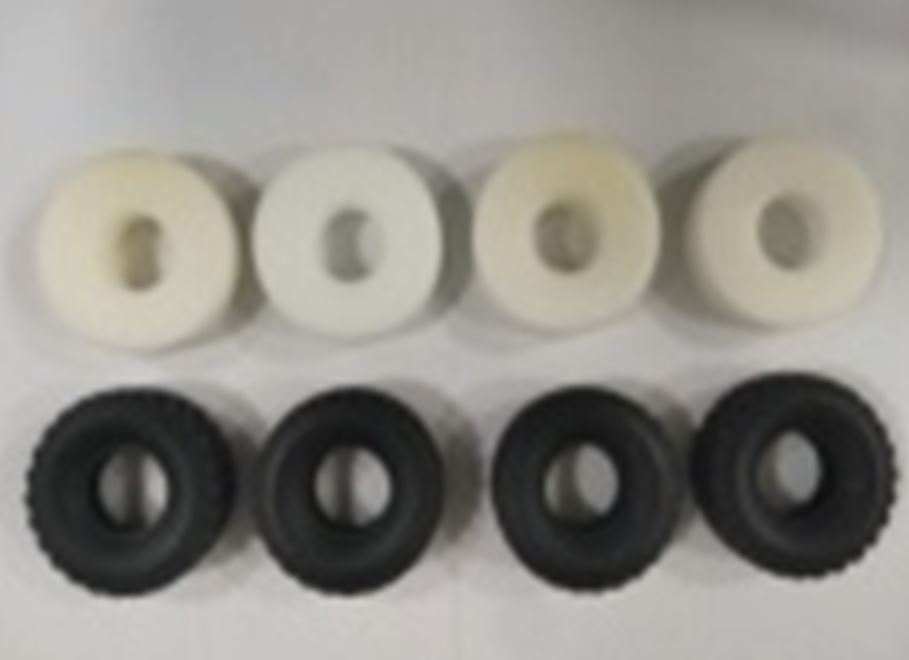 C54 soft tire lether with spong(4pcs) AC014