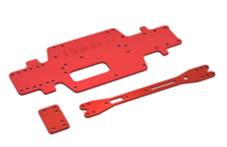 Upgraded Metal Chassis & center shaft plate RU519