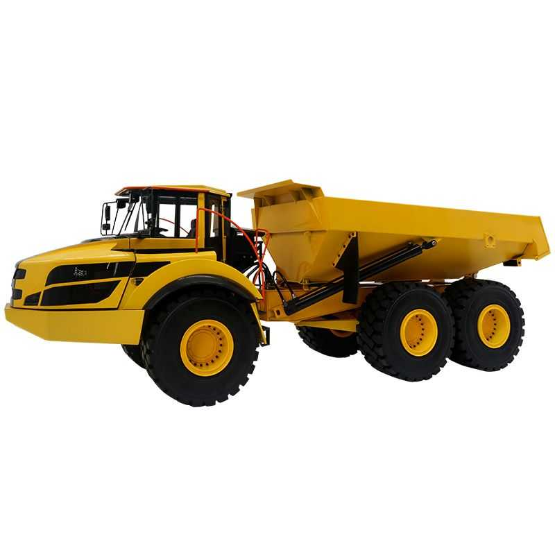 1/14 E450C Articulating HYDRAULIC Dump truck with battery, charger JDM-166