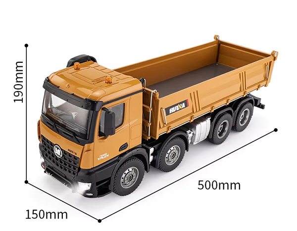 1/14 12-Channels R/C dump truck 1536