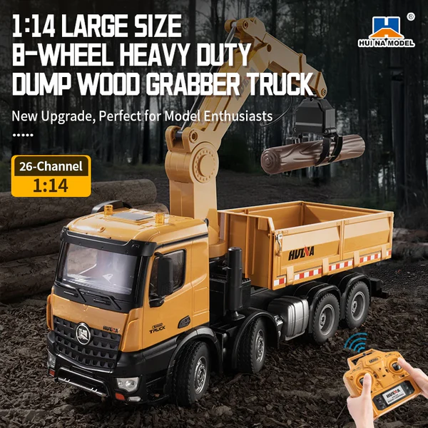 1:14 9ch RC grapple dump truck 1538