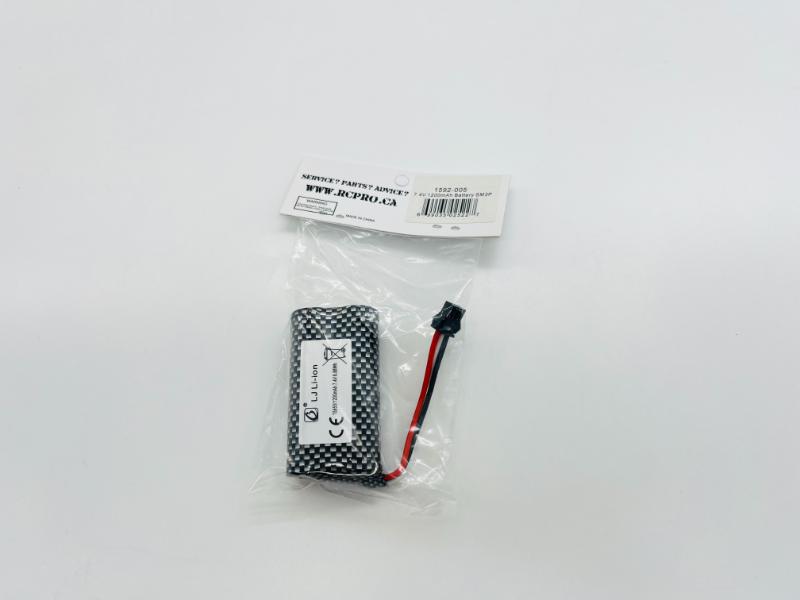 Huina 1592 7.4V 1200mah JST Battery 1592-005