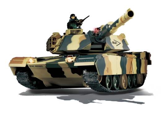 1/24 U.S. Abrams RC IR BB Tank 3816