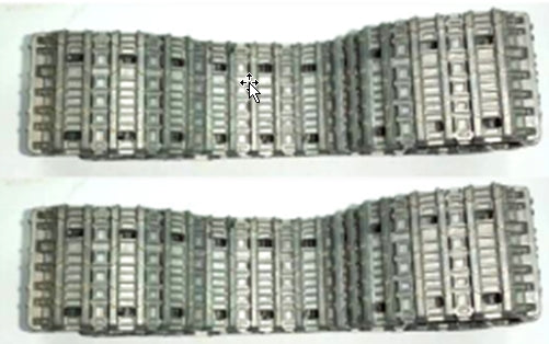 King Tiger Full Alloy tracks set(2) 1.7Kg 3888A-047