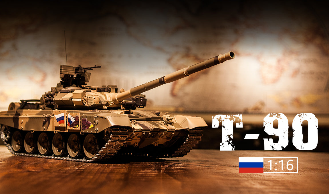 1:16 Russian T-90 RC Tank - PRO VERSION 3938-PRO