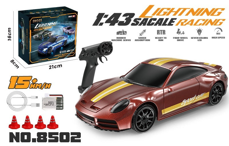 1:43 R/C drift car - Porsche 911 8502