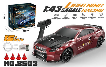 1:43 R/C drift car - Nissan GTR 8503