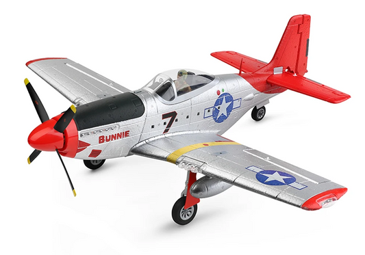 A280 3D/6G 4CH R/C P51 MUSTANG BRUSHLESS
