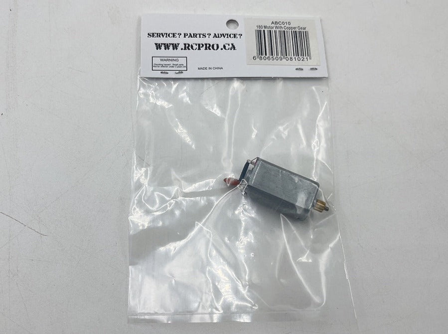 WPL 1/16 180 motor with copper gear ABC010