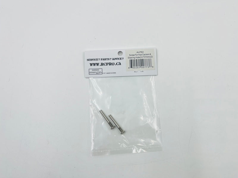 ALPHA Screw For Hub Carriers & Steering Hubs(3.2*27mm)(2) ALP62