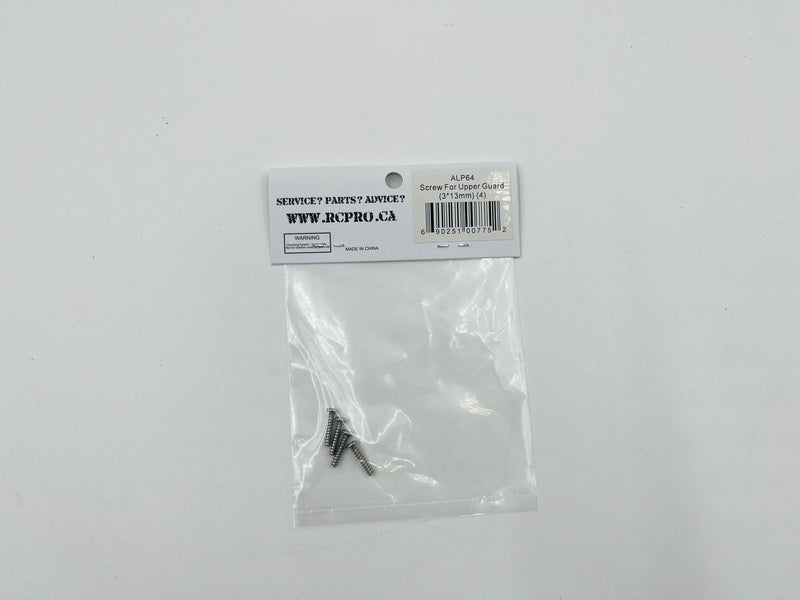 ALPHA Screw For Upper Guard (3*13mm) (4) ALP64