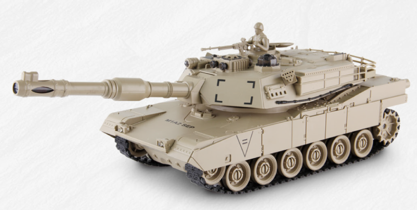 1:28 R/C BATTLE TANK M1A2 VS BUNKER 99863