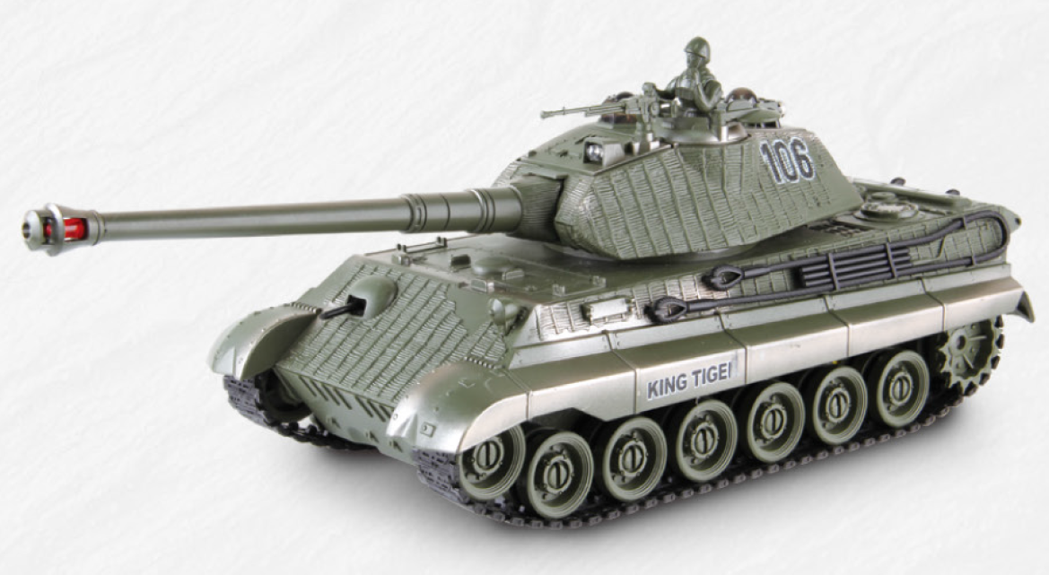 Vs Tank R 1:28 R/C BATTLE TANK KING TIGER VS BUNKER 99865 – RC-PRO
