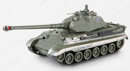 1:28 R/C BATTLE TANK KING TIGER VS BUNKER 99865