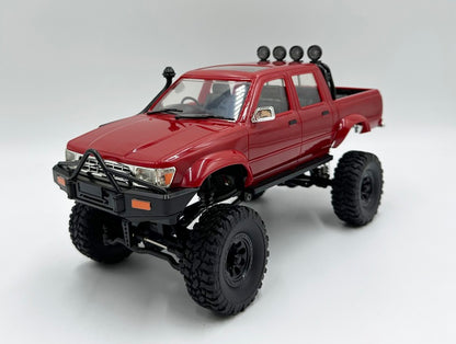 1:16 4WD R/C truck (red,) C64-1
