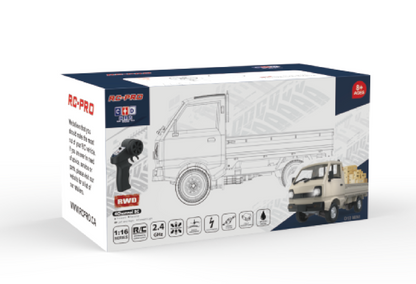 D-12 Mini 1/16 Kei truck Drifter PACKAGE