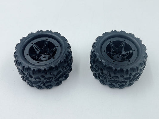 Large 1/18 Wheel & Tire(2) DESRUSH-21B