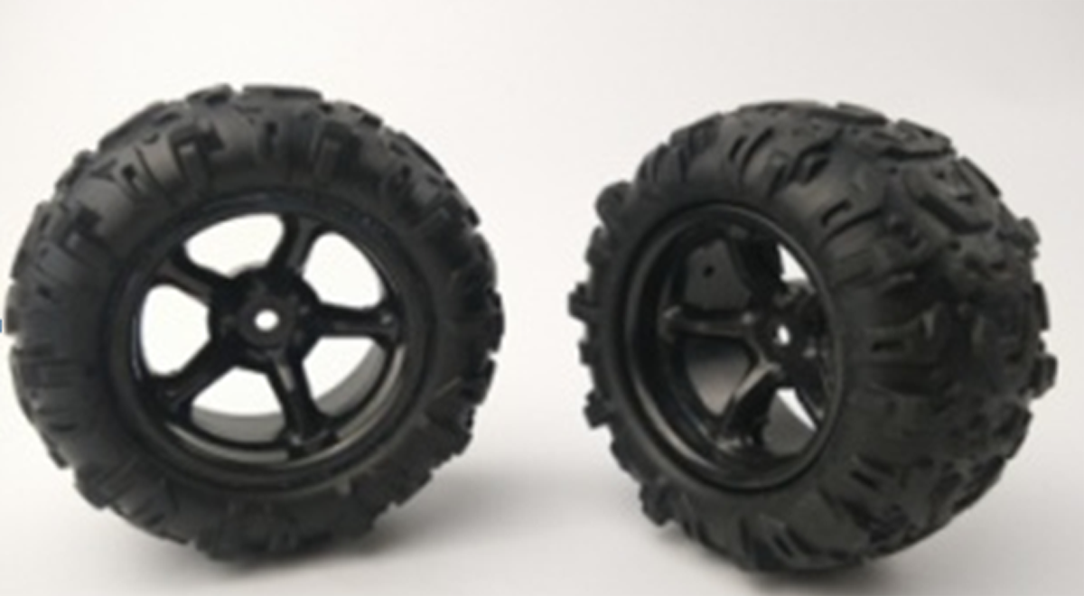 THRASHER Wheels and tires set(2) DESRUSH-22