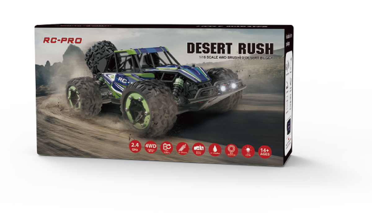 Desert journey rc car top parts