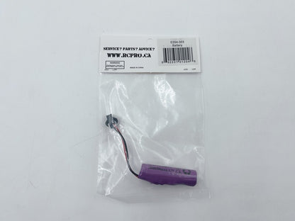 E594 3.7V 500mAh Li-ion Battery - Black square plug E594-004