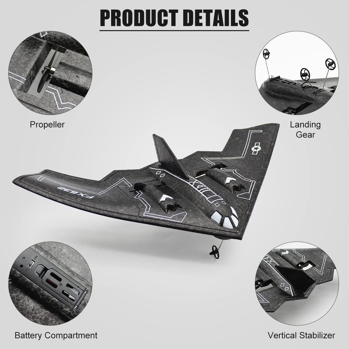 FX632 2CH airplane B2 FX632